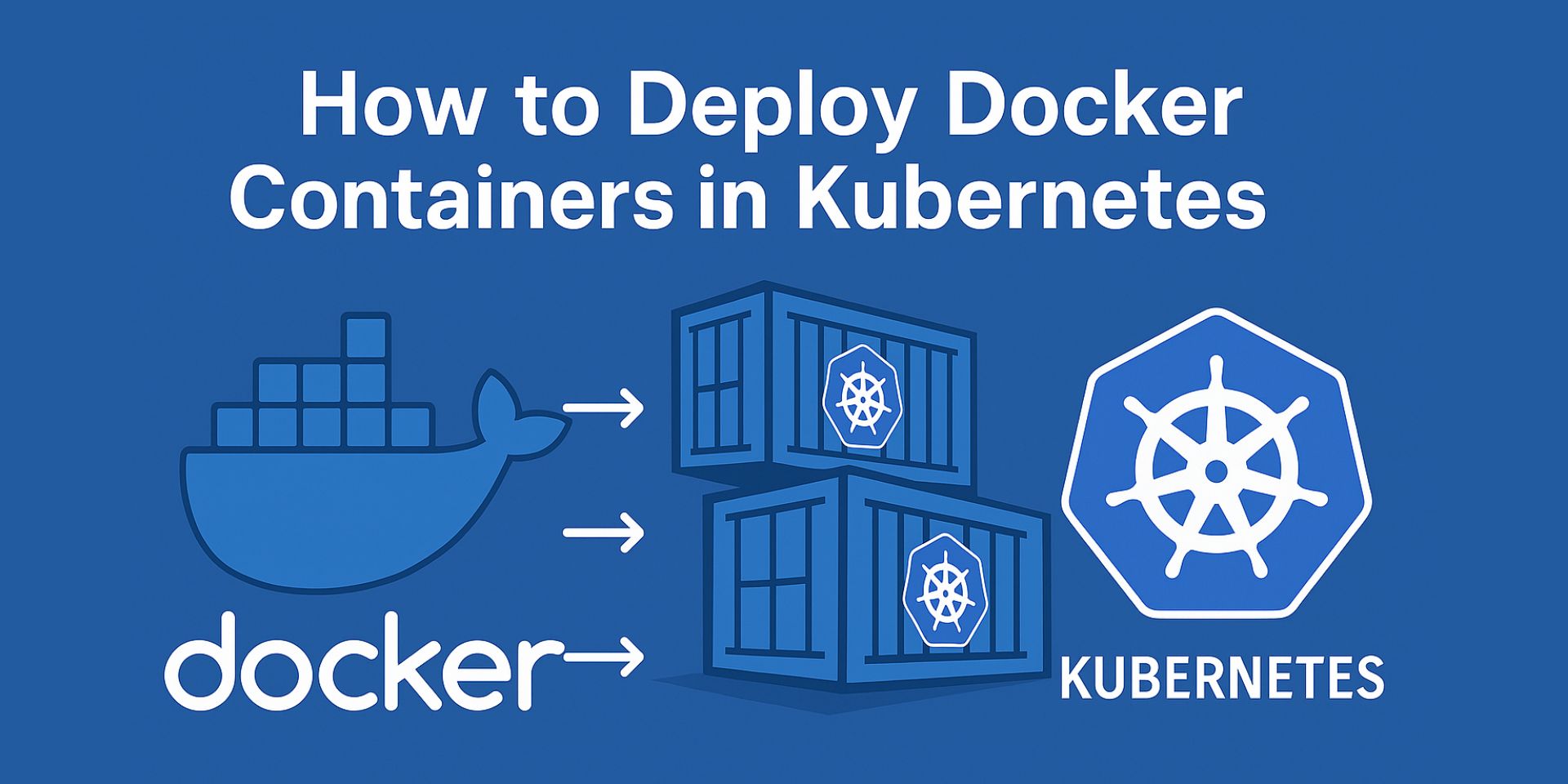 How to deploy Docker containers in Kubernetes: a step-by-step guide